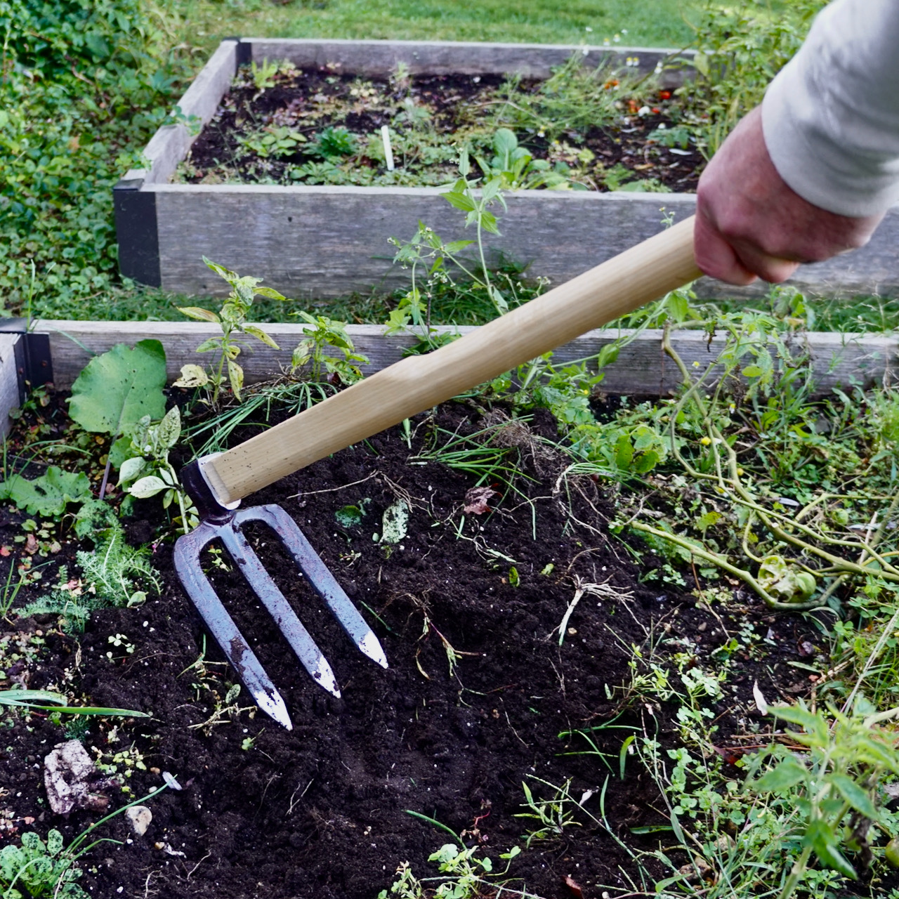 Cultivate the Soil Without a Cultivator by Double Engraving 