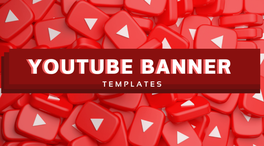 YouTube banner template