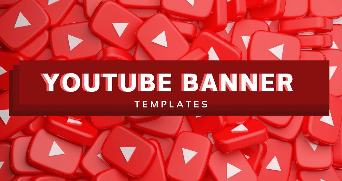 YouTube banner template 