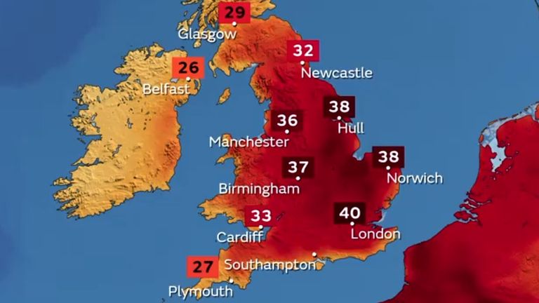 heatwawe in uk 