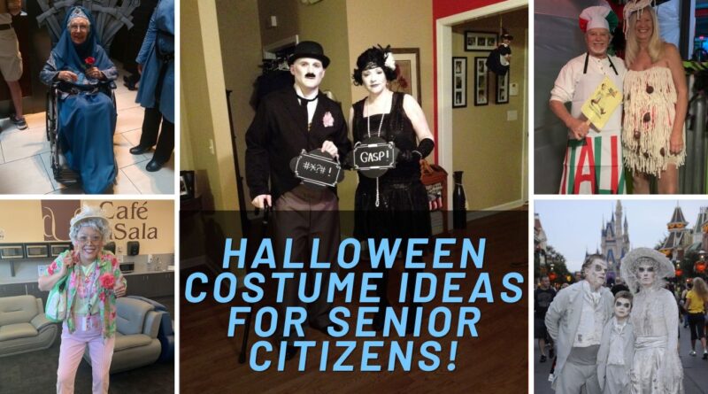 Easy & Simple Senior Citizen Costume Ideas For Halloween