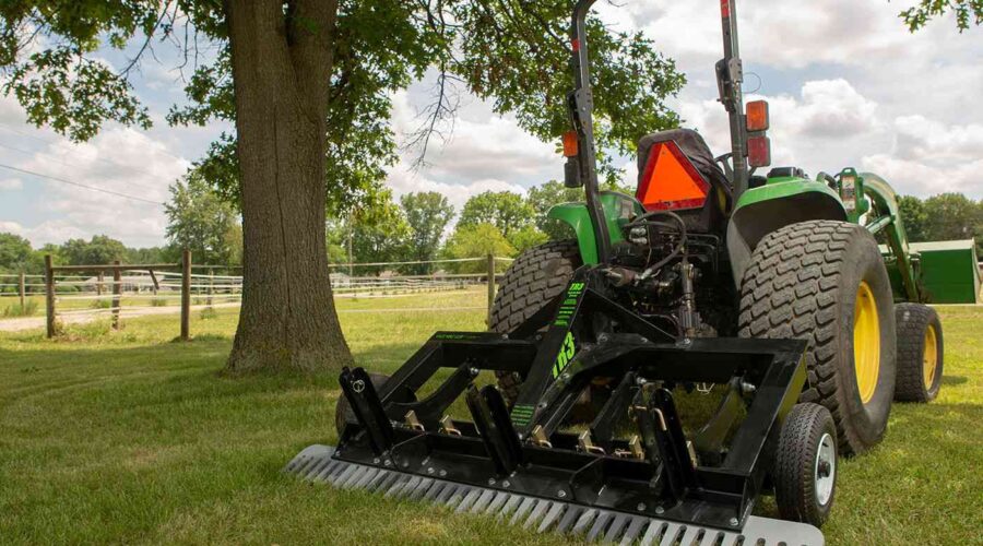 Tractor Landscape Rake