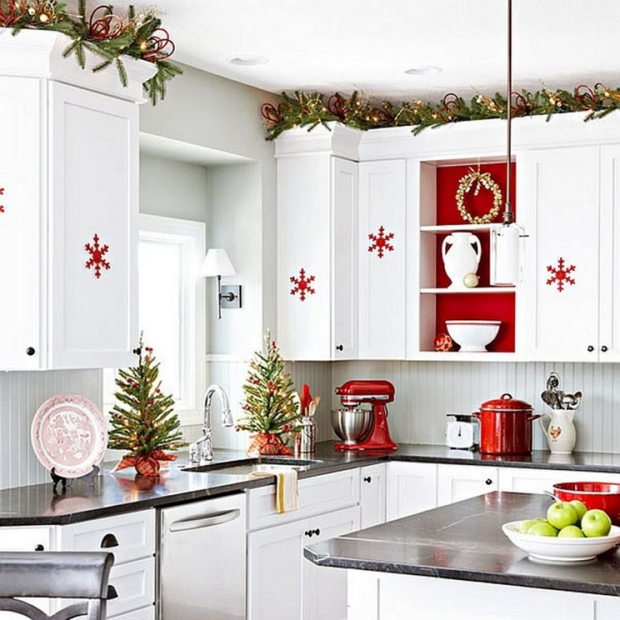 Decorate Kitchen For Christmas 