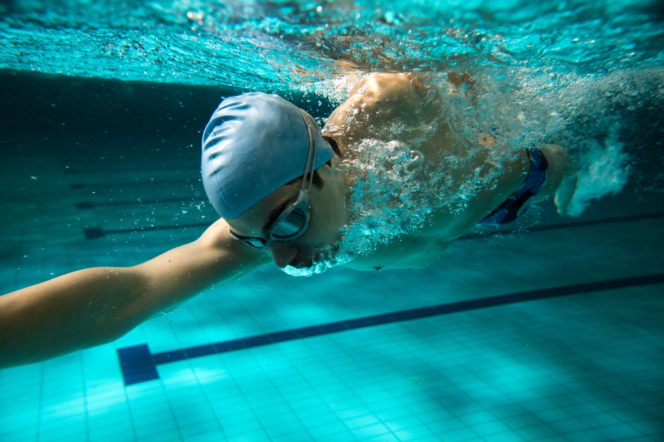 Feel Sleepy After A Swimming 