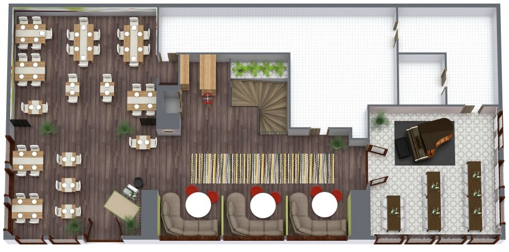 Restaurant Seating Layout 