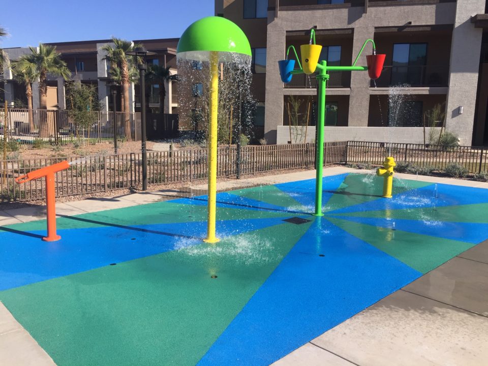 Professional Splash Pad Perfection: Vortex International's Waterplay Structures for Commercial and Public Use