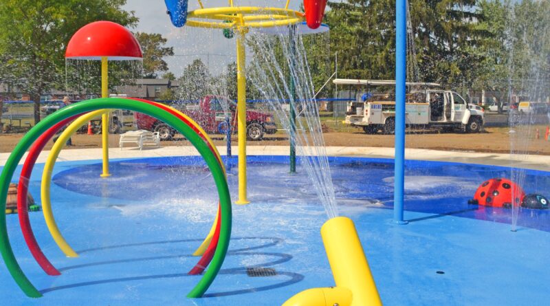 Professional Splash Pad Perfection: Vortex International's Waterplay Structures for Commercial and Public Use