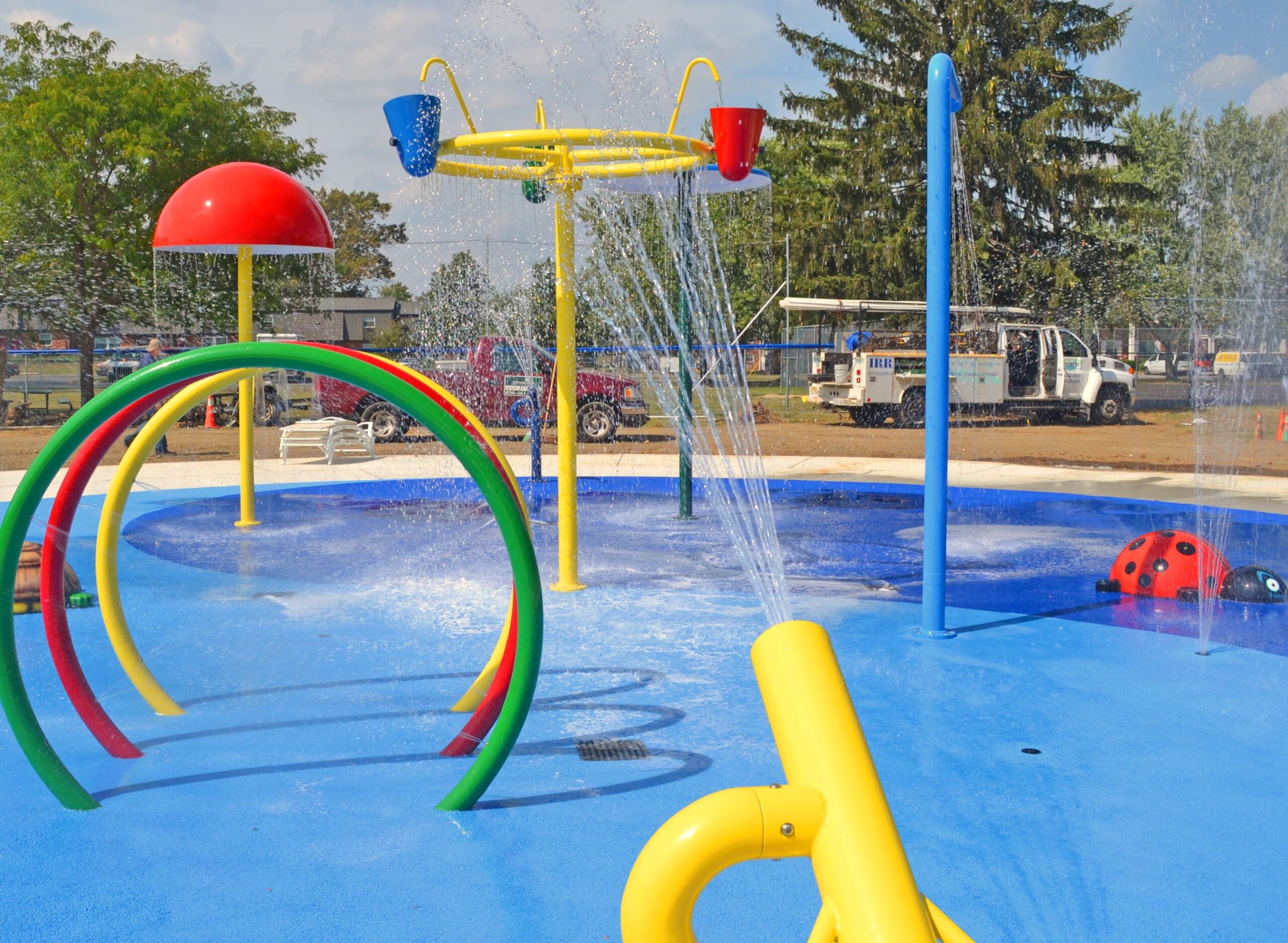 Professional Splash Pad Perfection: Vortex International's Waterplay Structures for Commercial and Public Use