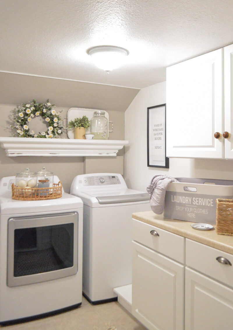 Well-Organized Laundry Room 