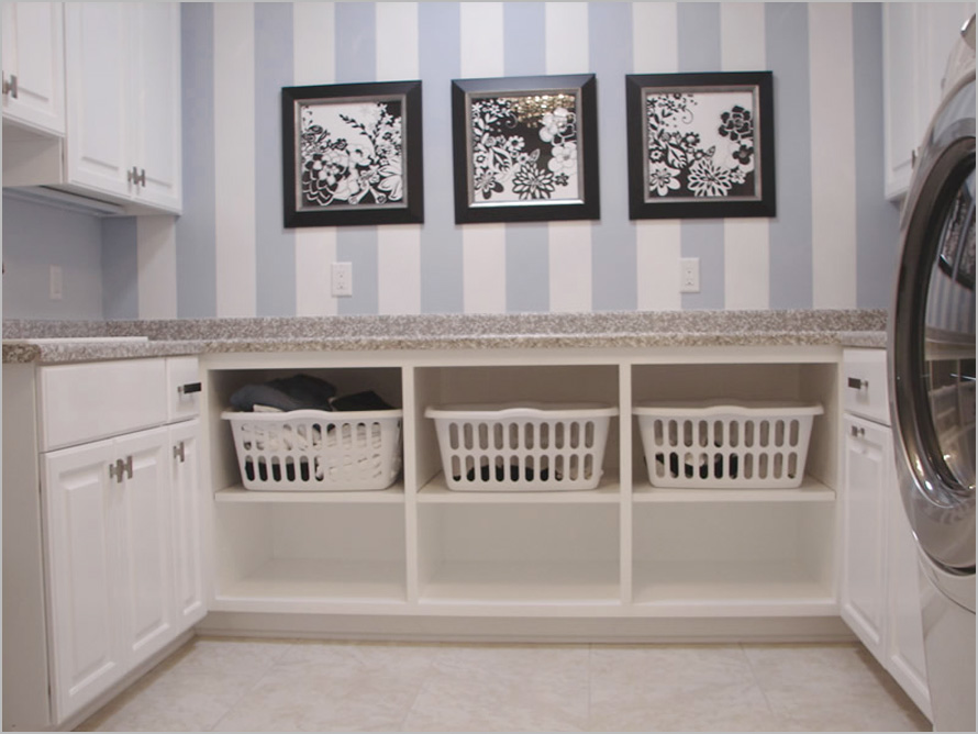 Well-Organized Laundry Room 