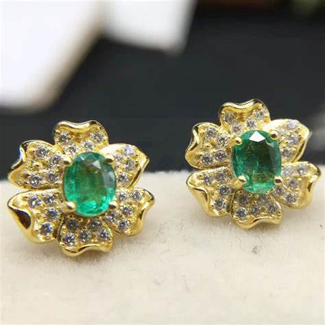 Emerald Earring 