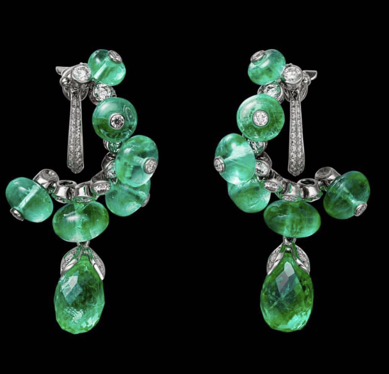 Emerald Earring 