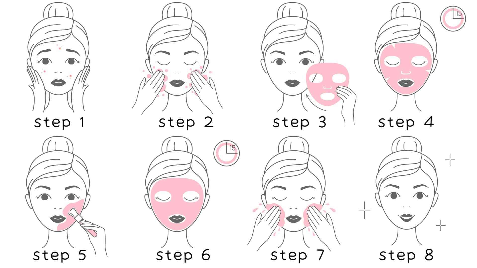 how to apply home made face pack for glowing skin, DIY facemask, skincare