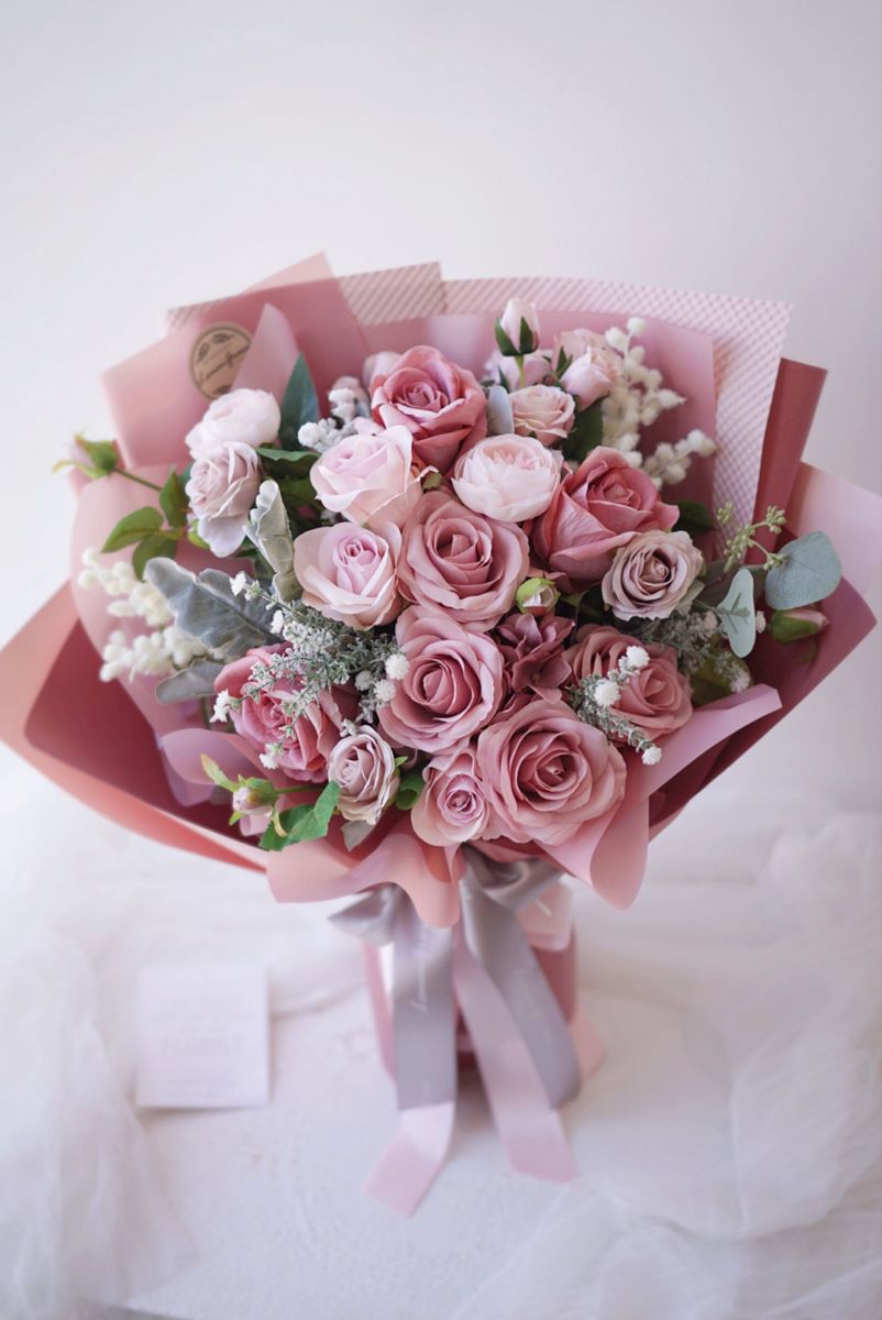 Boho Chic Delight bridal bouquets