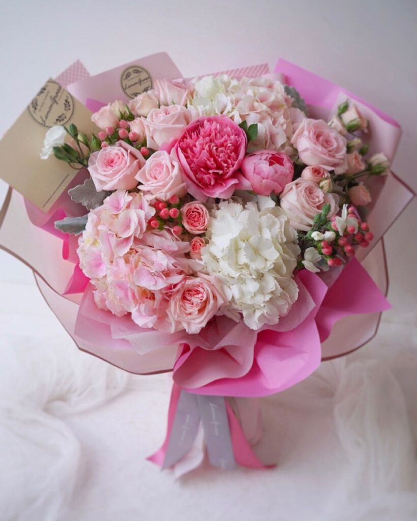 Boho Chic Delight bridal bouquets 