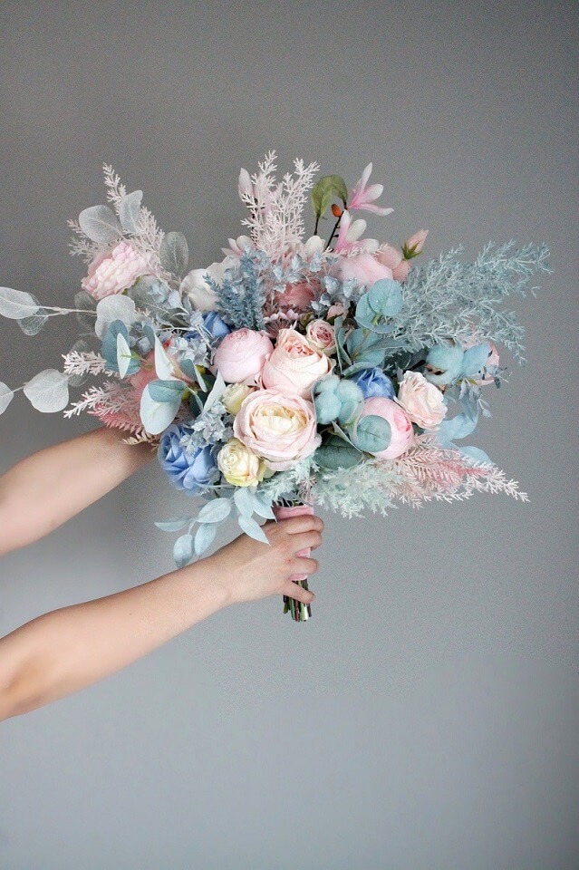Pastel Dream bridal bouquets 