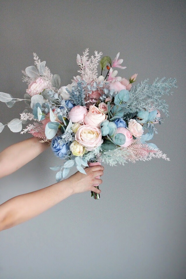 Pastel Dream bridal bouquets