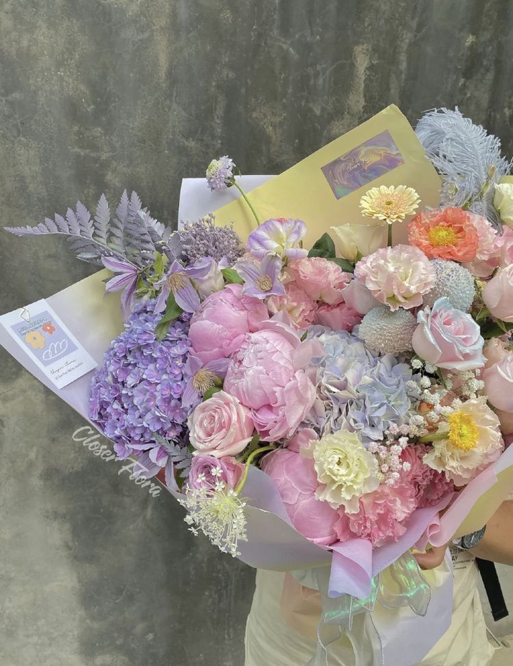 Pastel Dream bridal bouquets