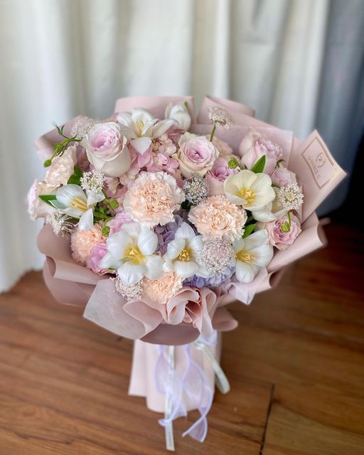 Pastel Dream bridal bouquets 