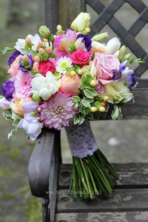 Spring Bridal bouquets