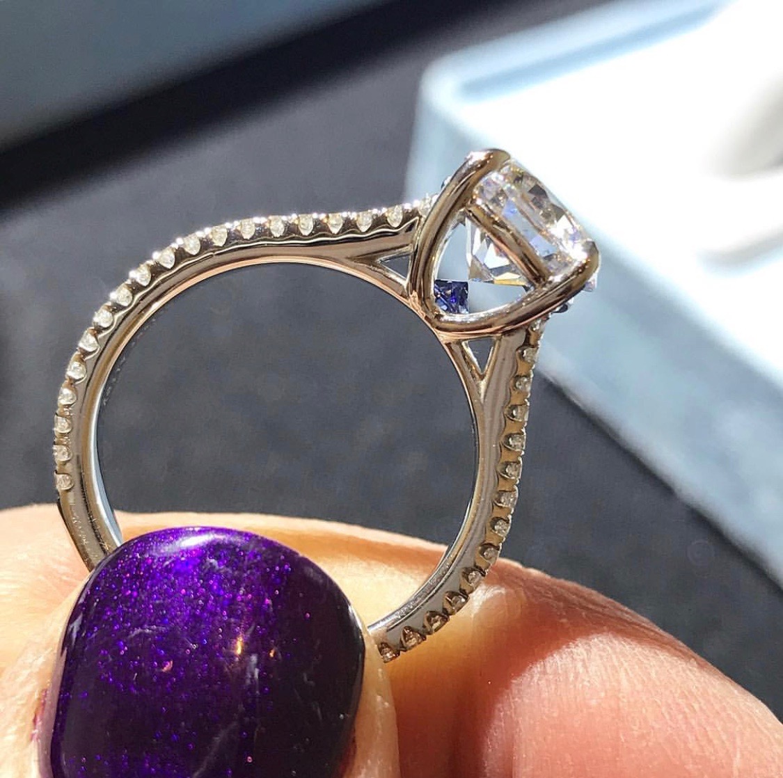 Diamonds or Gemstones ring 
