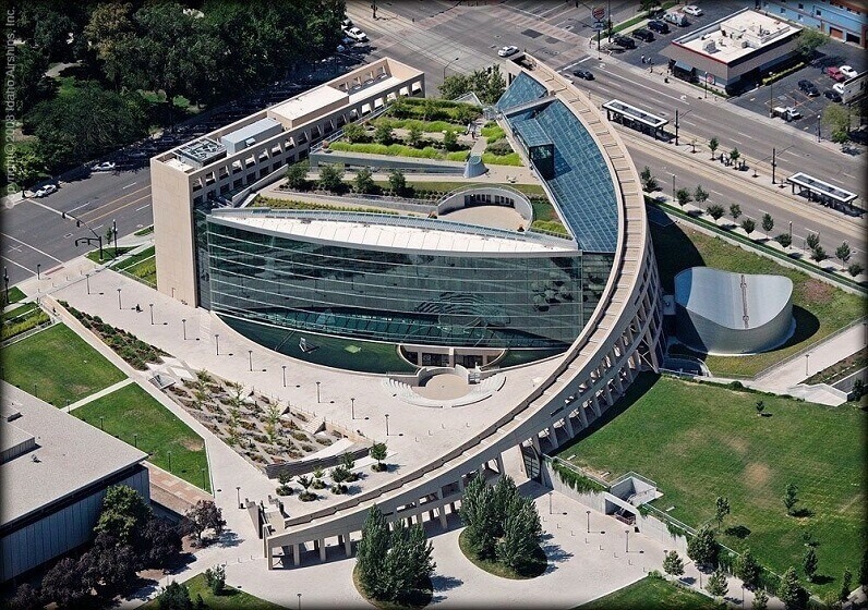 Sustainable Salt Lake City Library Architecture in USA