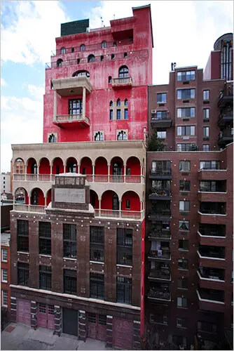 weird building Palazzo Chupi in nyc