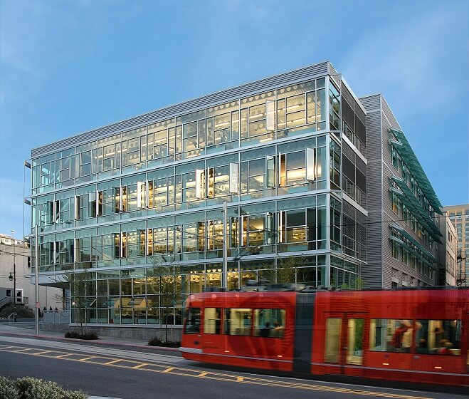 energy efficient Glass walls Terry Thomas Building for Sustainability