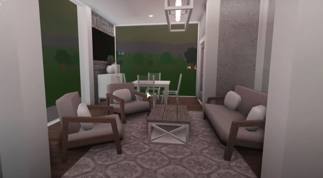 Small Single Floor bloxburg cheap house