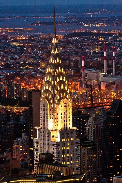 weird building Chrysler Building in nyc