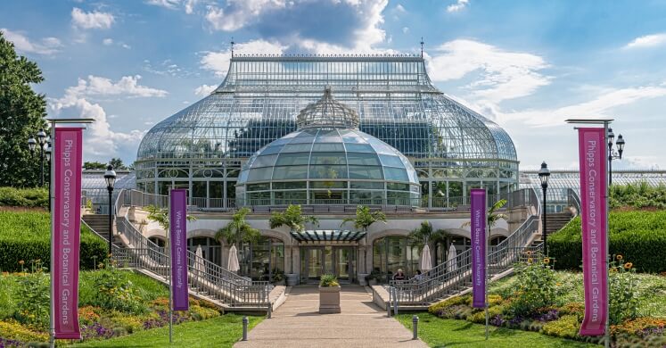 Sustainable Phipps Conservatory and Botanical Gardens design