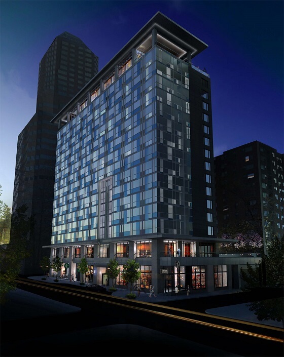 green roof and utilizes eco friendly materials the porter portland hotel 