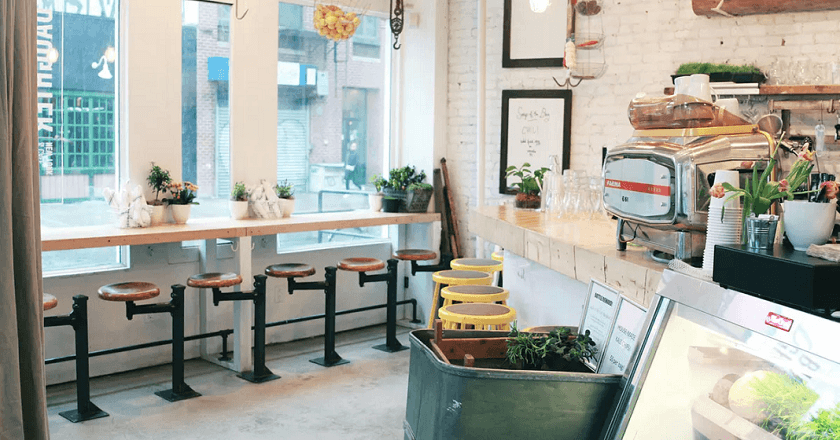 The Butchers Daughter coffee Shop Interior for Instagram post