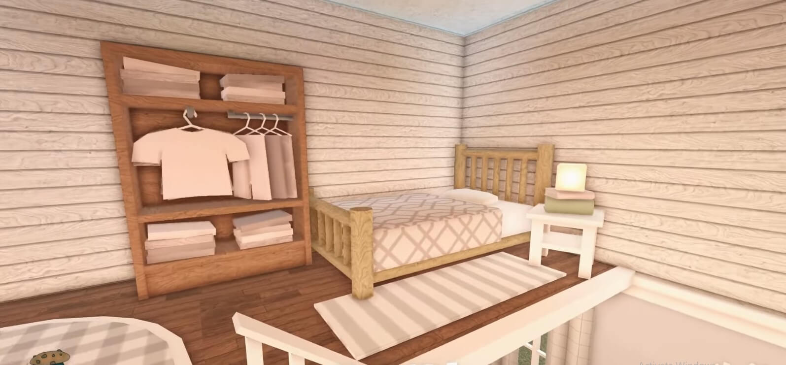 Bedroom Interior of Small Mantion