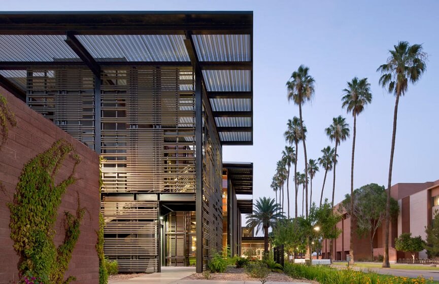 Arizona State University Student Health Service Sustainable Exterior