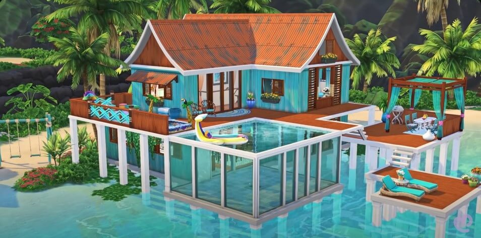 Pool House Mansion Layout