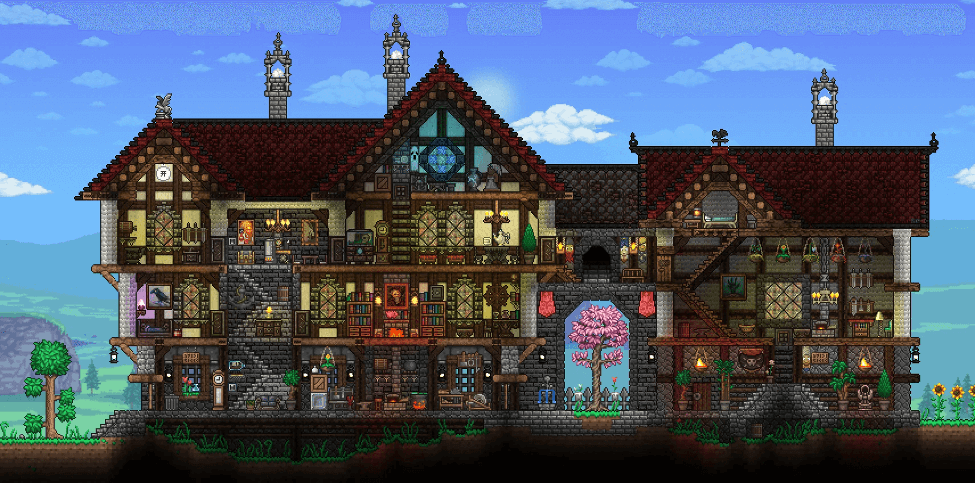 Terraria House Ideas 