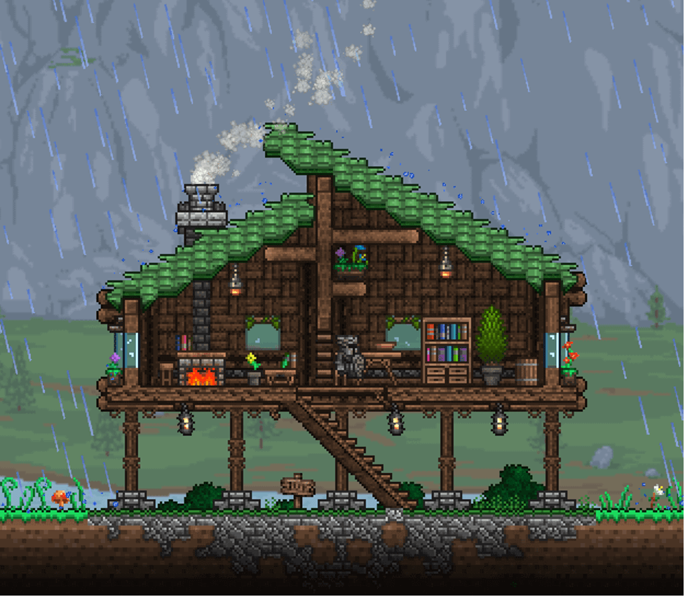 Terraria House Ideas 