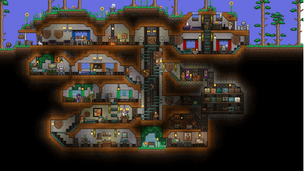 Terraria House Ideas 