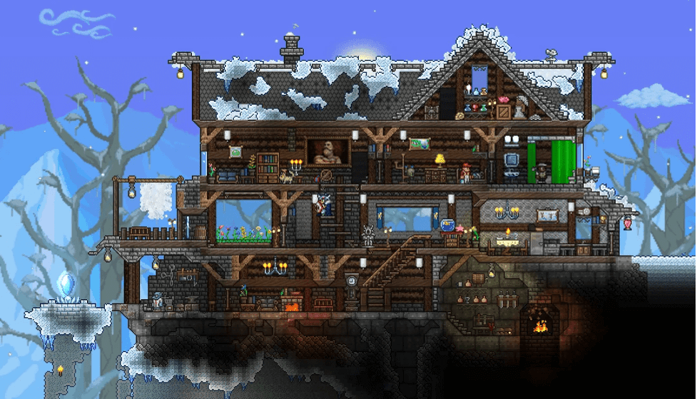 Terraria House Ideas 