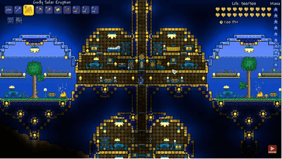 Terraria House Ideas 