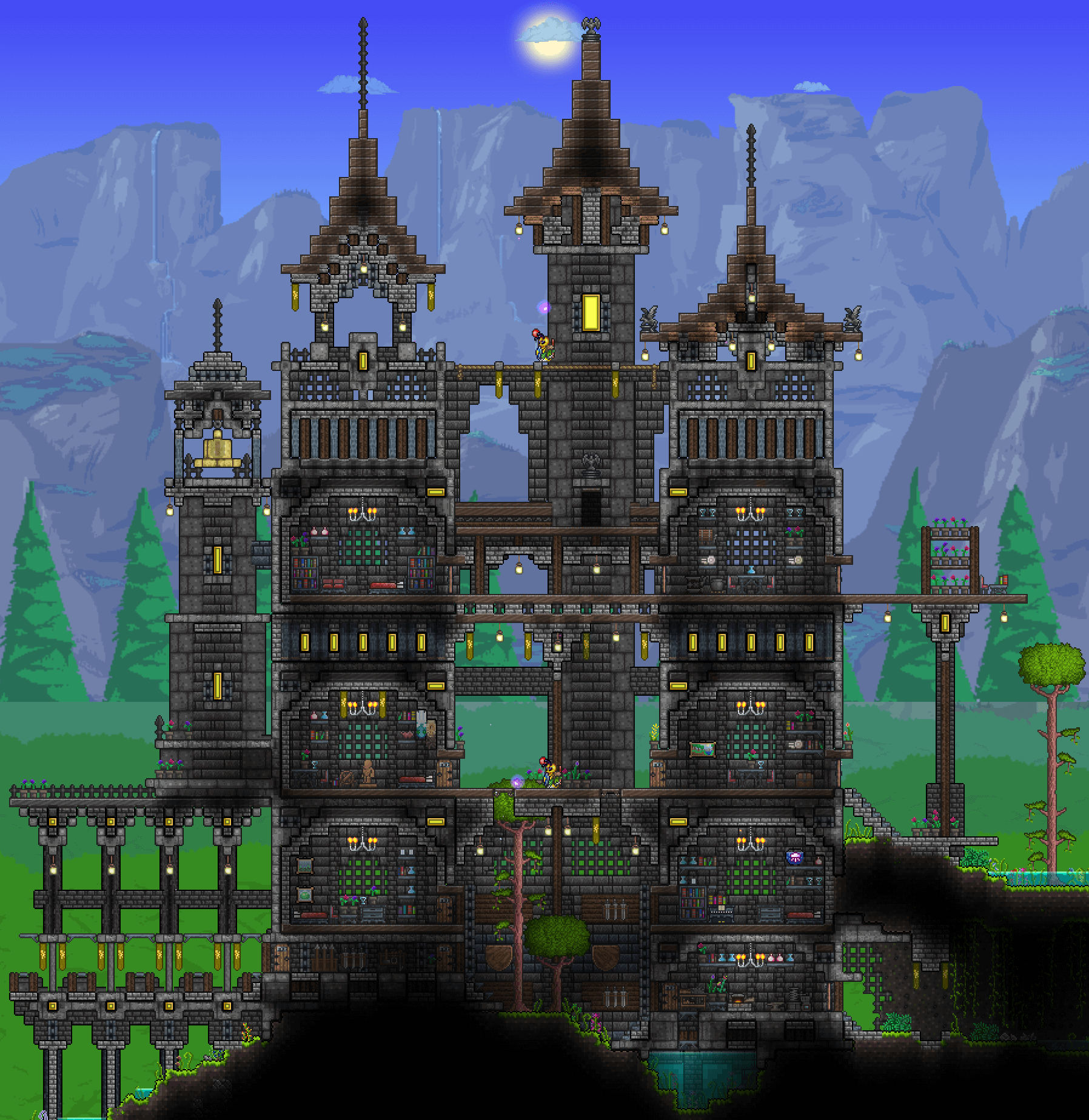 terraria building tips 