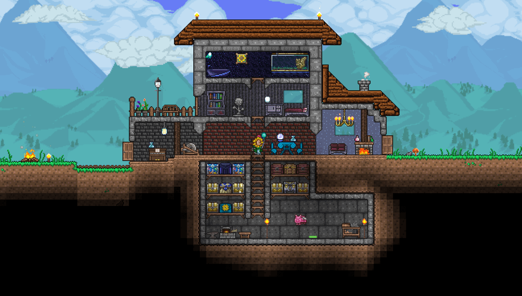 terraria building tips 