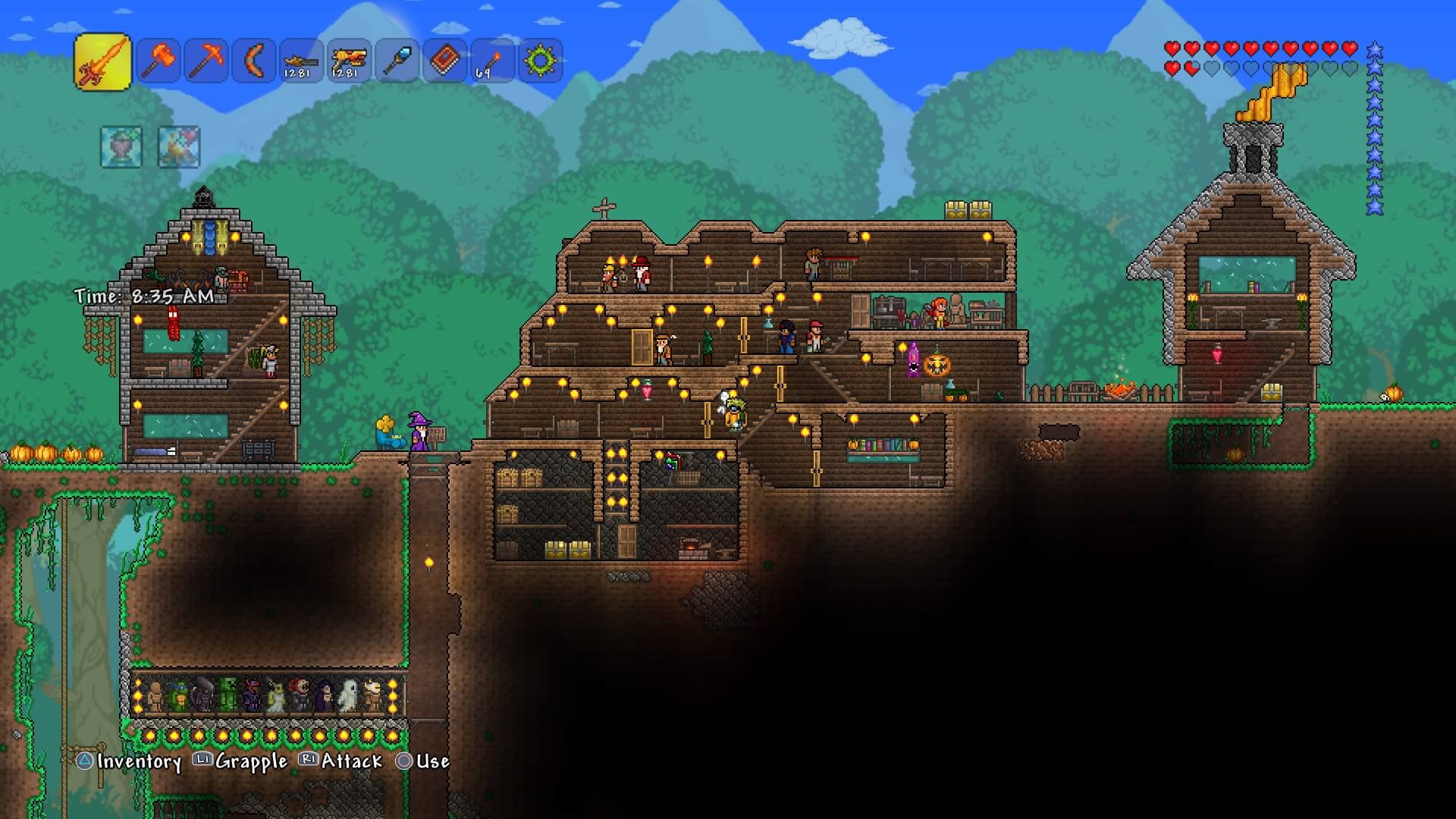 terraria building tips 