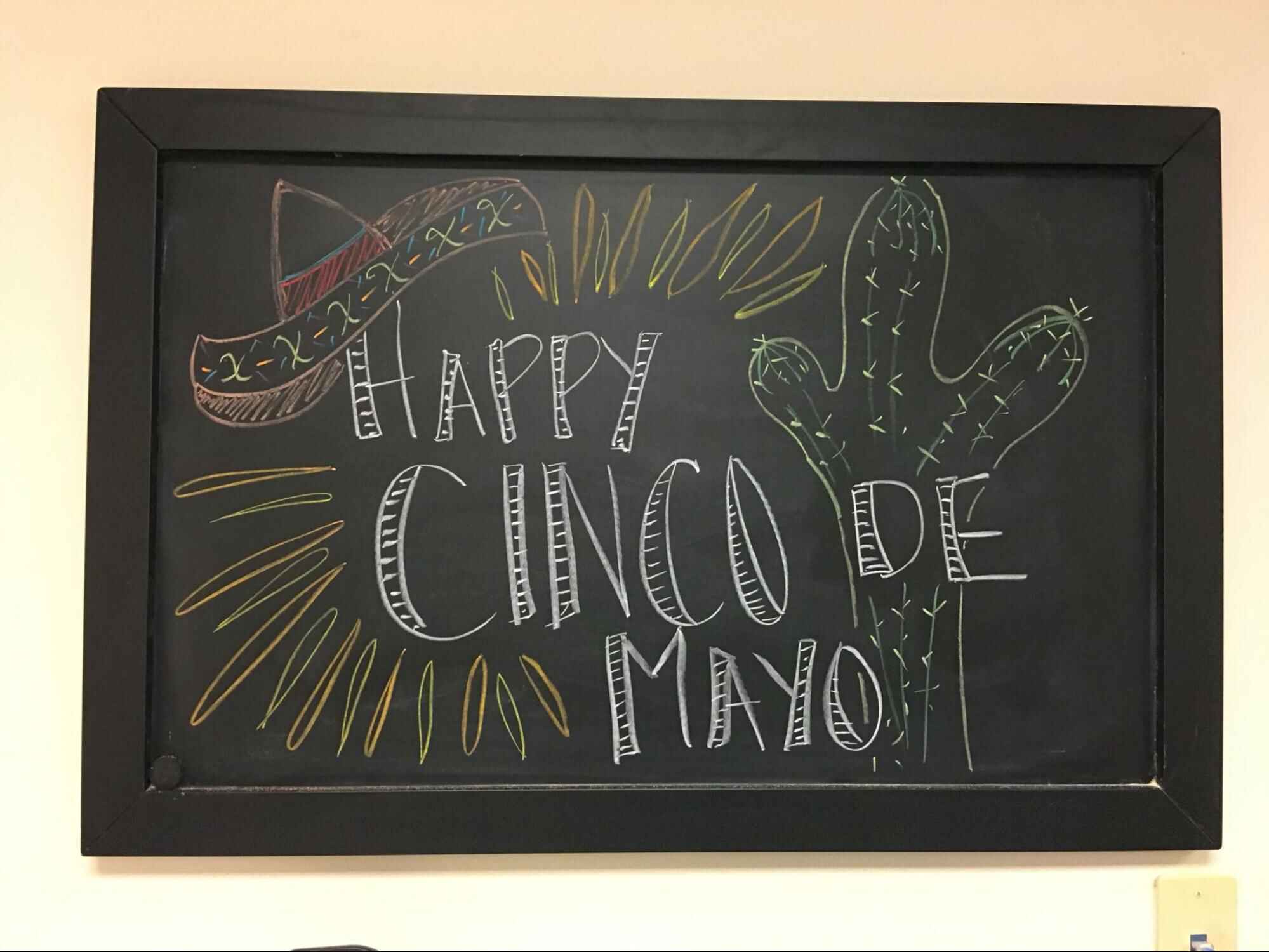 Cinco de Mayo Chalkboard Ideas