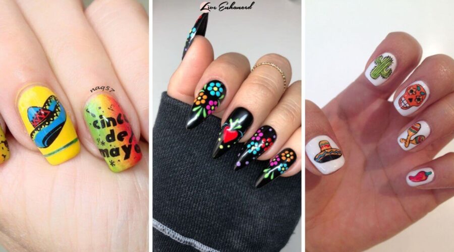 Cinco de mayo Nail ideas