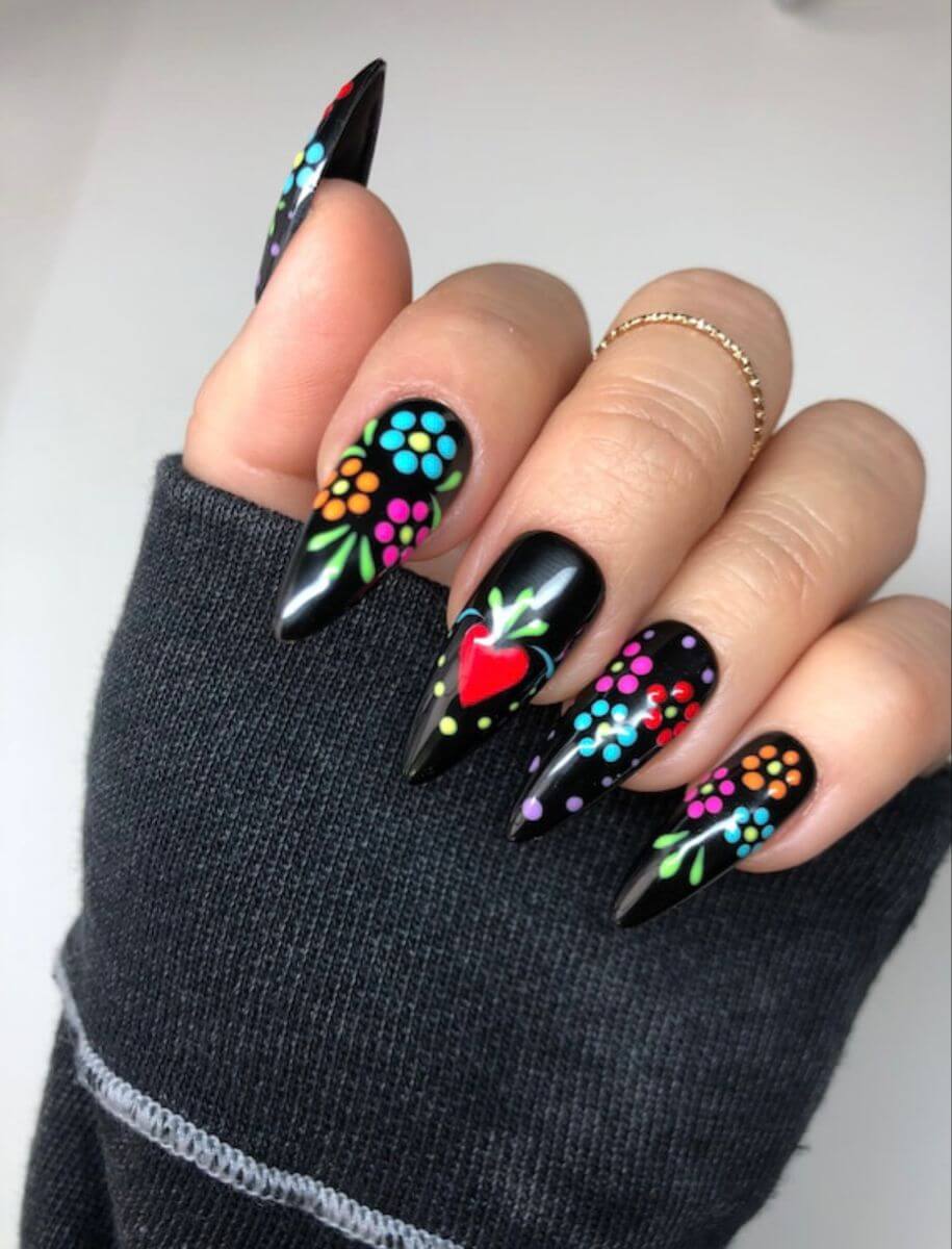 Cinco de mayo Nail ideas