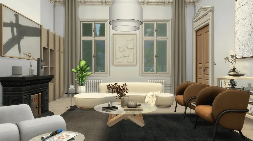 Sims 4 Living Room Ideas