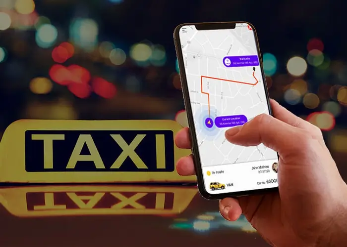 taxi-booking app