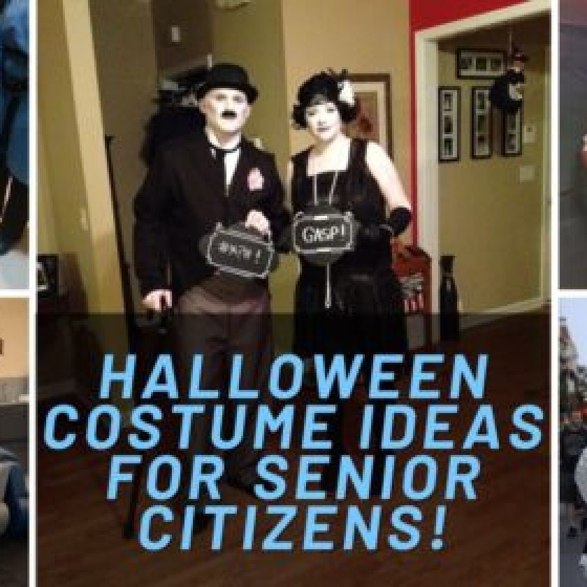 Easy & Simple Senior Citizen Costume Ideas For Halloween